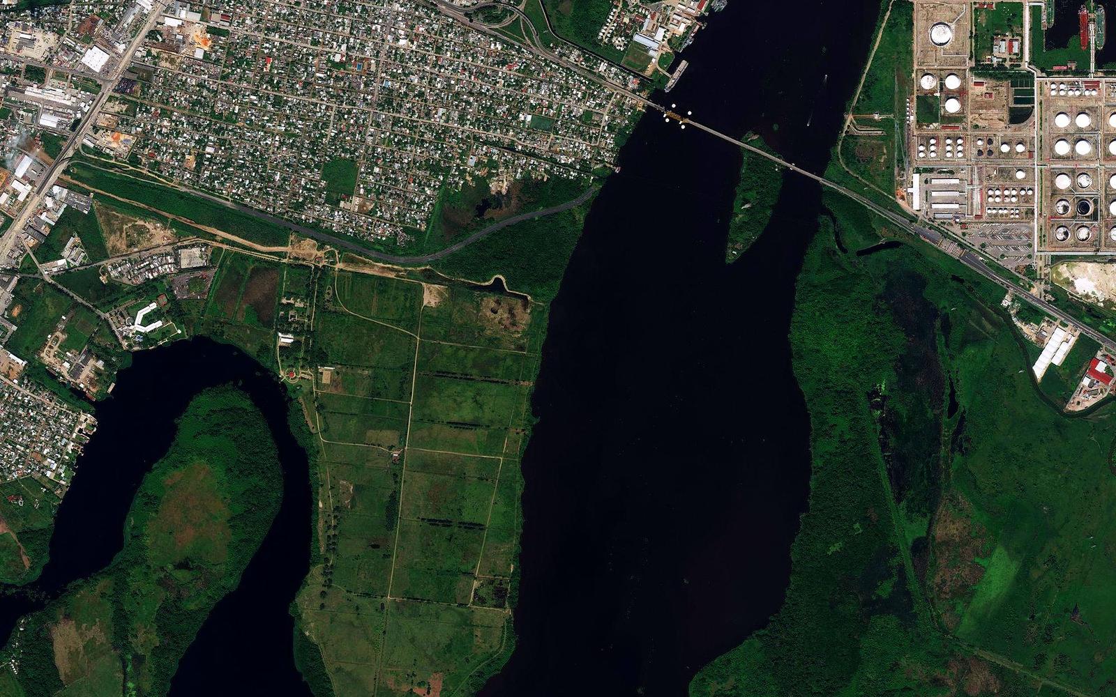 Imagen satelital del predio, Octubre 2015